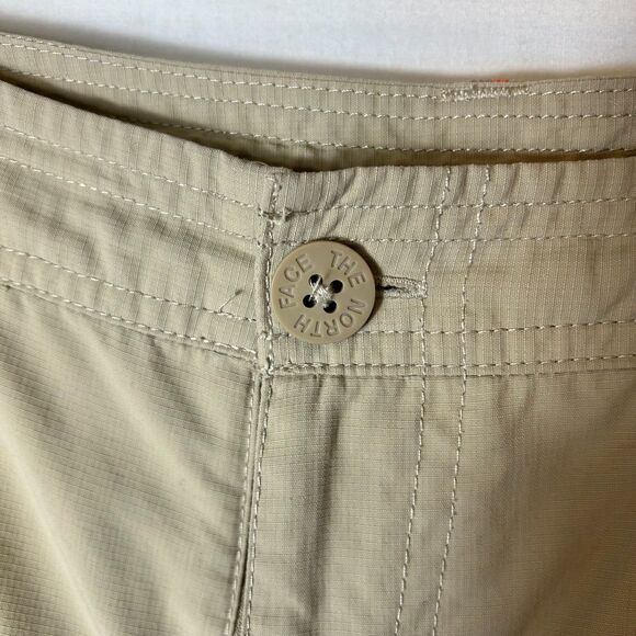 The North Face Horizon II Beige Tan UPF 30 Performance Capri Pants Size 10 - Picture 9 of 16